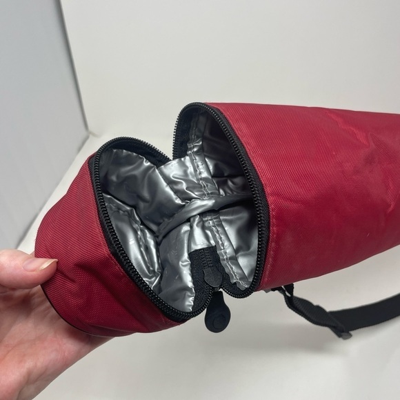 Coleman 6 Can Cooler Sleeve Adjustable Strap Great for Kayaking, Hiking, Camping - Picture 3 of 4